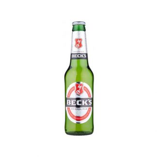 Birra Becks bottiglia vetro